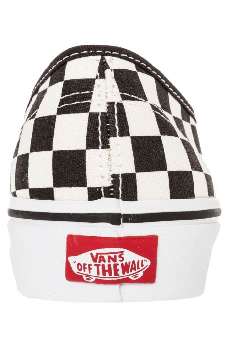 vans authentic golden coast checkerboard shoes