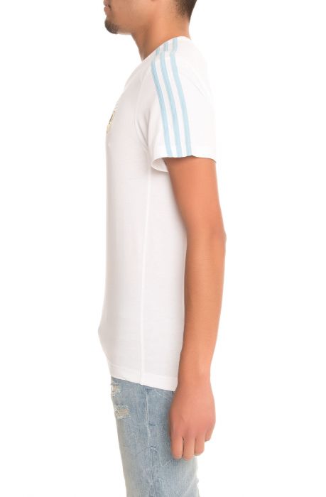 The Argentina 3S Messi Tee in White