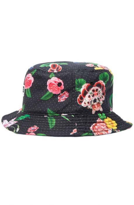 The Rose Bucket Hat in Black