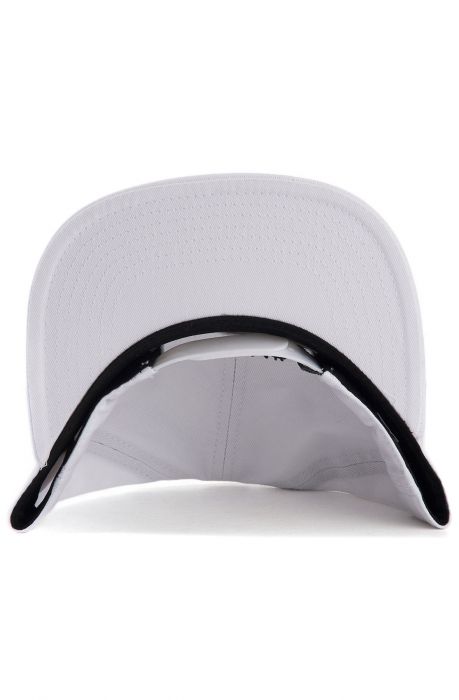 The Mood Snapback Hat in White