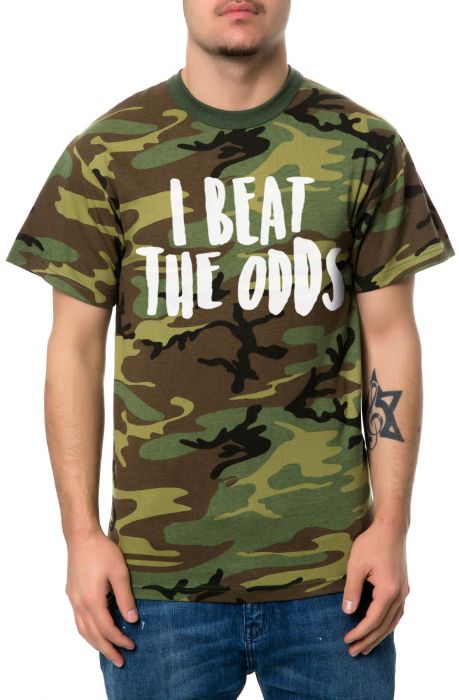 The Beat the Odds Tee in Camo
