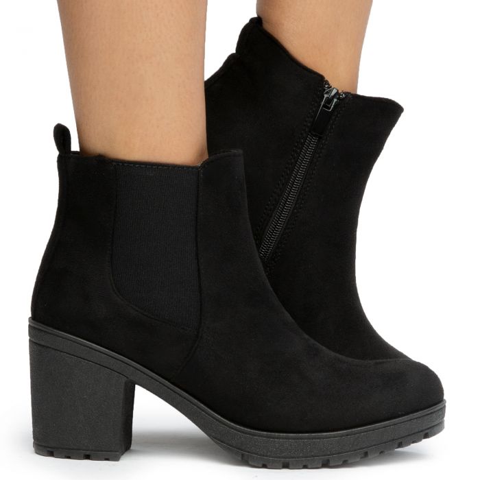 Status-49 Heeled Ankle Booties