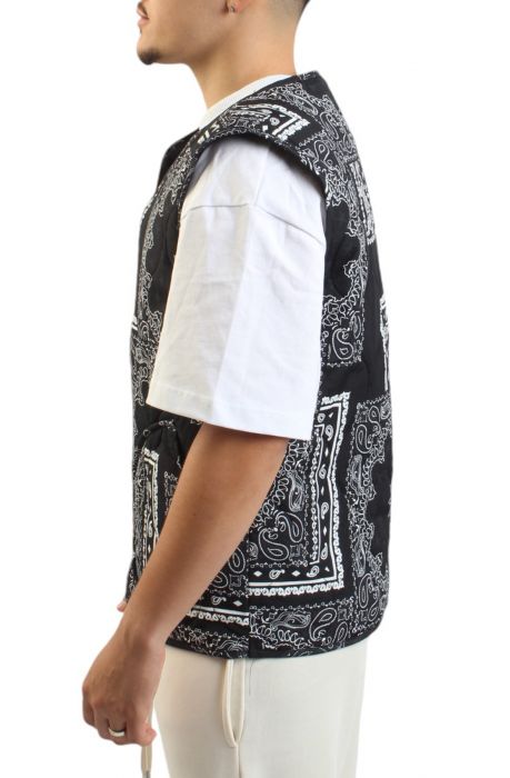 FBRK Victor Padded Vest 942-511BLK - Karmaloop