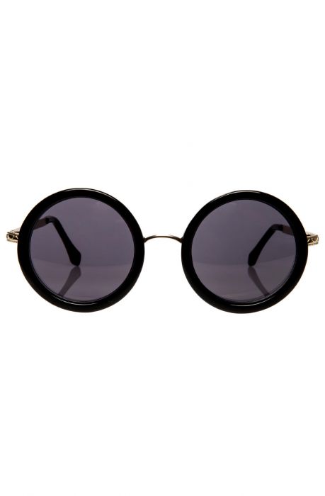 The Le Specs Ziggy Sunglasses in Brushed Gold