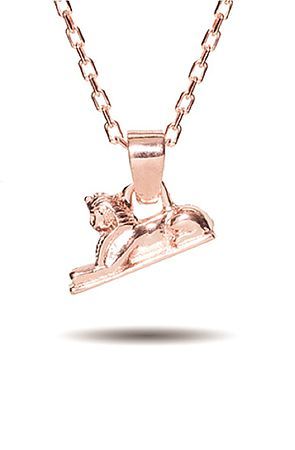 The Sphinx Necklace - Rose Gold