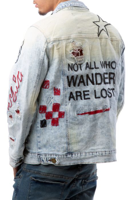 MAISON NOIR Judgment Day Denim Jacket MNA1-013 - Karmaloop