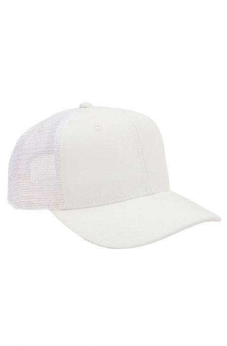 The Twill Trucker Hat in White