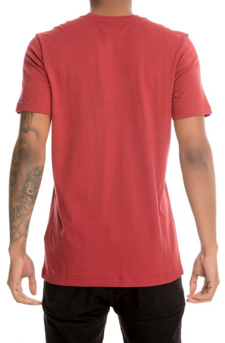 The Originals Trefoil Tee in Mystery Red