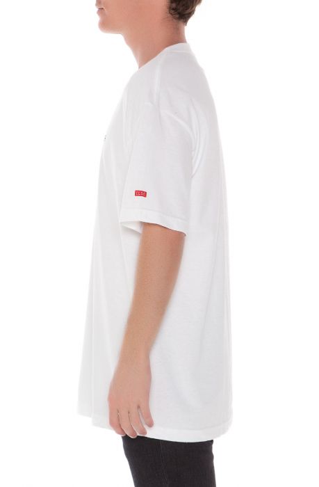 The Bomber LS Tee in White