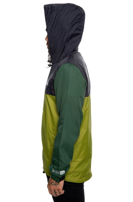 The Elevation Sulfur Jacket in Green and Yellow