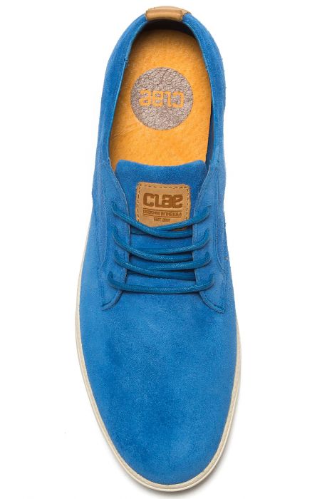 The Ellington Suede Shoes in Royal Blue