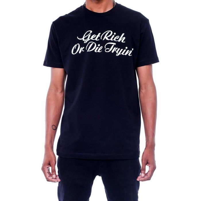 The Get Rich T-Shirt in Black