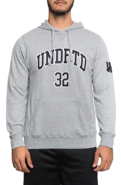 The Sportsman Pullover Hoodie in Heather Gray