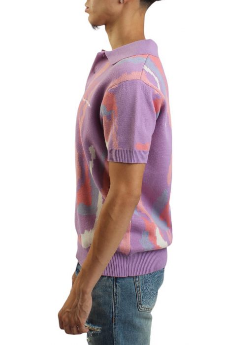 Billionaire Boys Club Parallel Short Sleeve Polo 841-7310RGL - Karmaloop