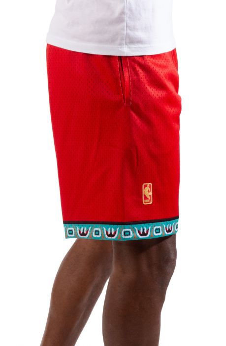 Mitchell & Ness 1998 Vancouver Grizzlies Astro Swingman Shorts Mens M  SOLD OUT