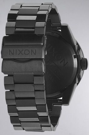 The Corporal Sterling Silver Watch in All Black