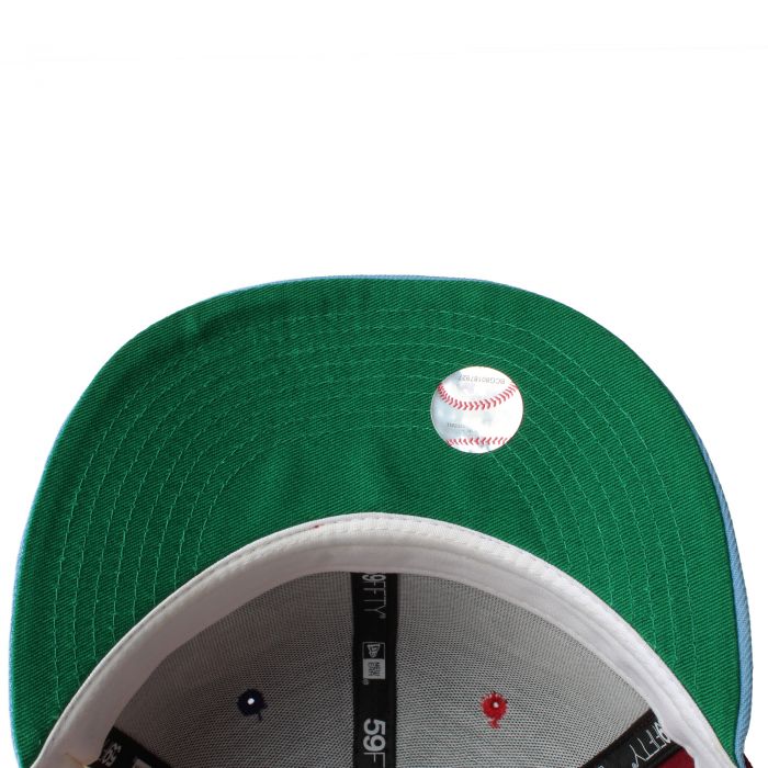 Philadelphia Phillies Green Bottom Logo Pinwheel New Era 59FIFTY Fitted 7 1/4