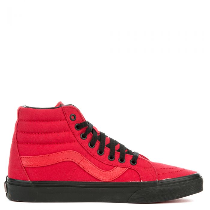 The Unisex Sk8-Hi Reissue in Racing Red and Black