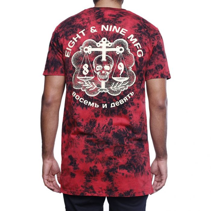 Justice SS T Shirt Red