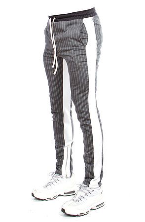 track pants with zipper legs