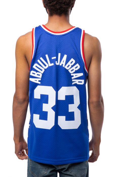 kareem abdul jabbar jersey mitchell and ness