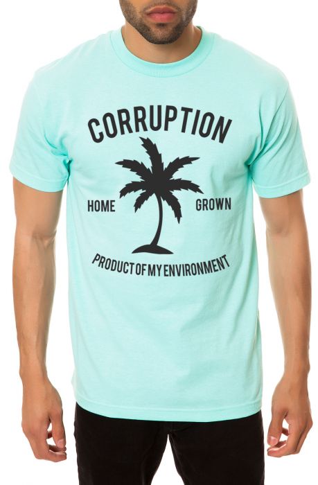 The Corruption Tee in Mint