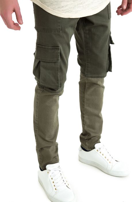 The Stan Cargo Pants in Olive