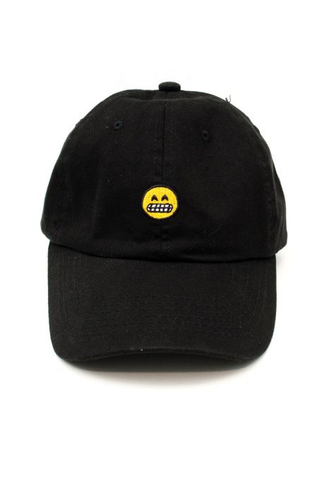 The Smile Dad Hat in Black