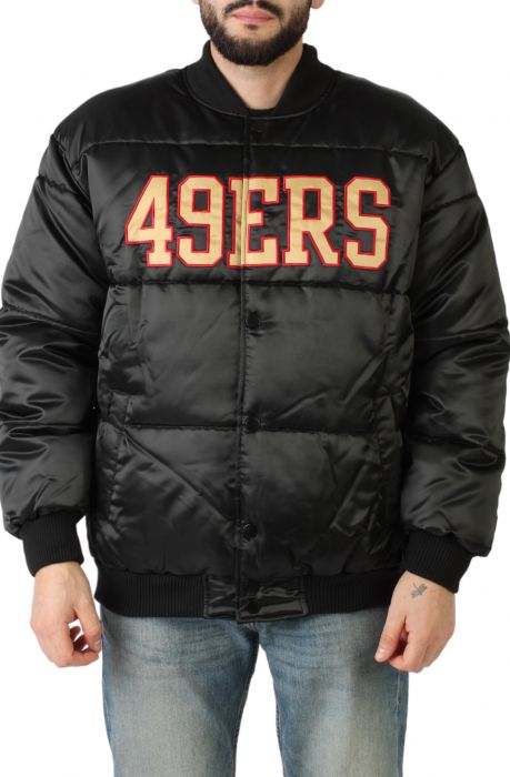G-111 APPAREL LTD. San Francisco 49ers Puffer Jacket LA30B443 SNF