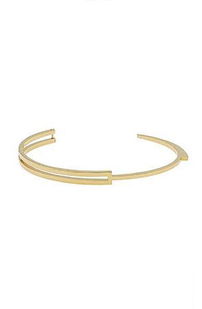 The Handcuff Bracelet Gold