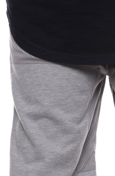 The Speed Script Shorts in Heather Gray