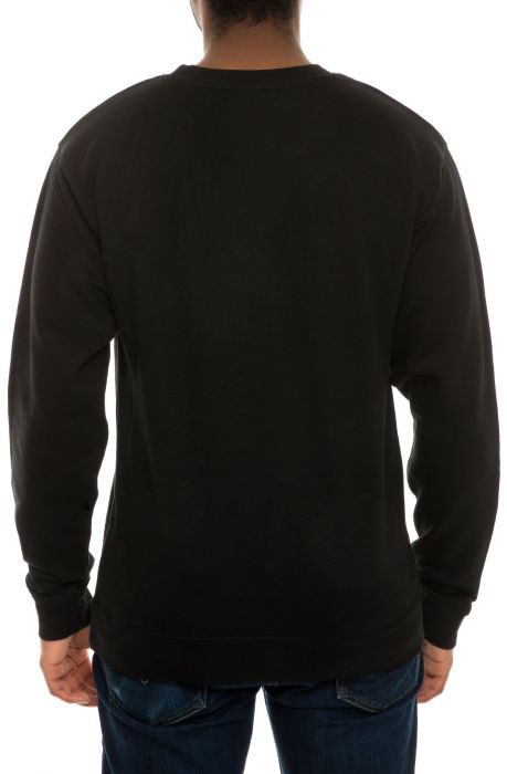 The Classic P Crew Sweatshirt in Black