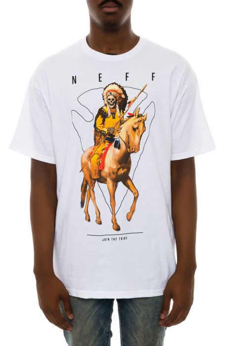 The Join The Tribe Tee in White