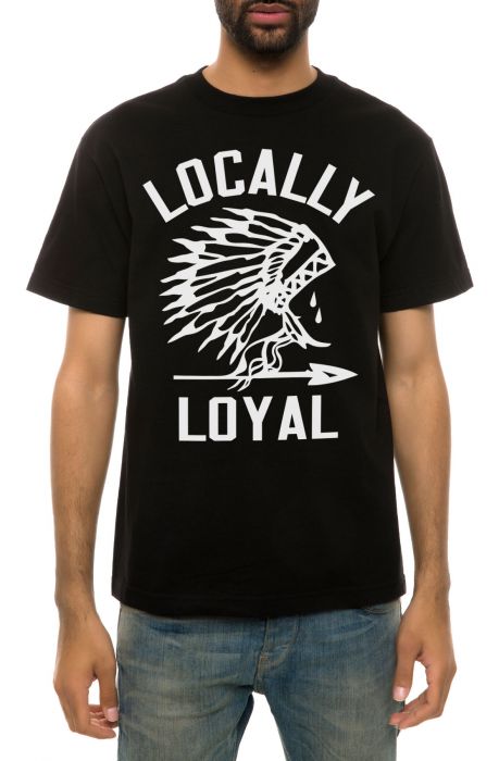 The Locally Loyal Tee in Black