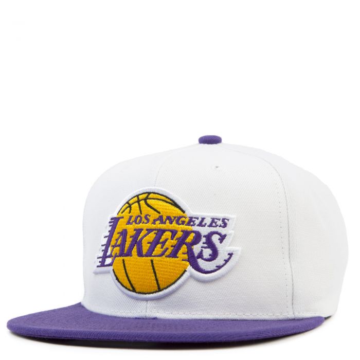 MITCHELL & NESS Los Angeles Lakers Fresh Crown Snapback 6HSSMM19007 ...