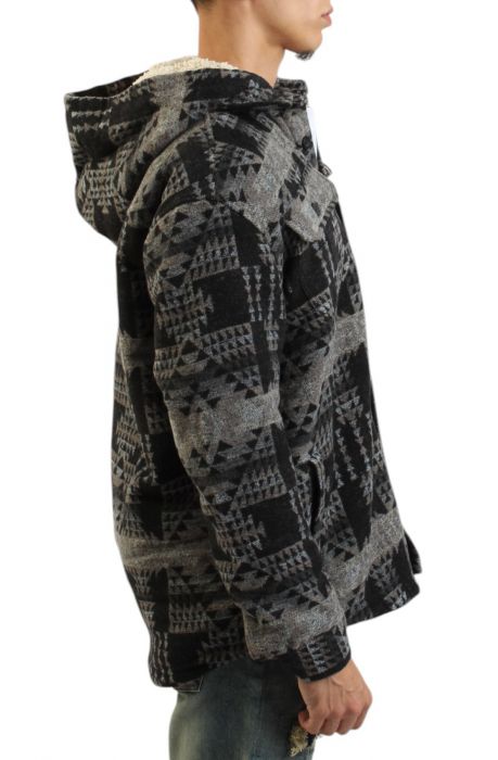 Tribal Hooded Overshirt