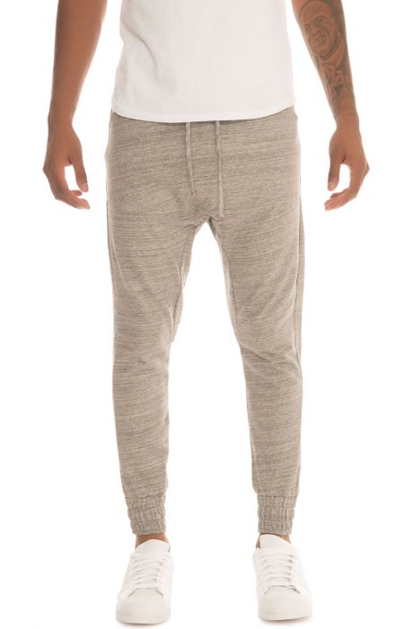 The Marsden Knit Jogger in Athletic Striped Heather