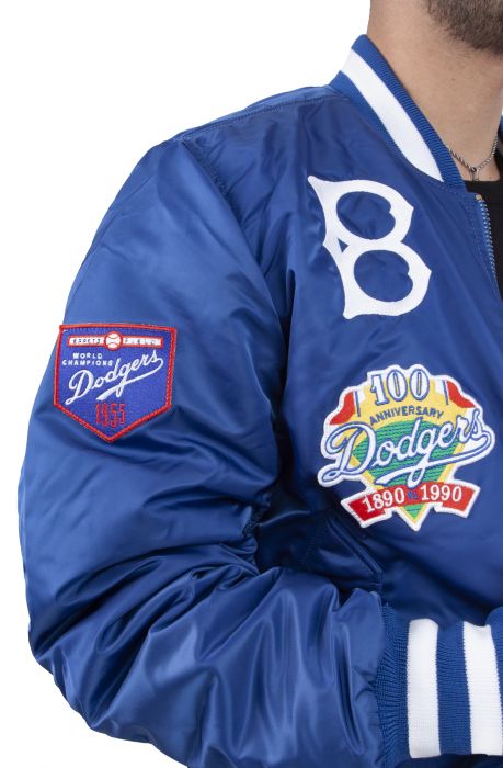 LA Dodgers x Alpha x New Era Reversible Bomber Jacket – USA CAP KING