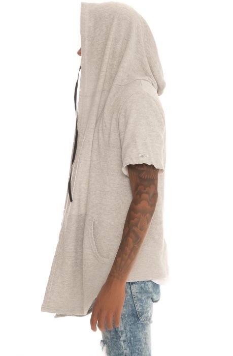 The Sado SS Cape in Athletic Heather Grey