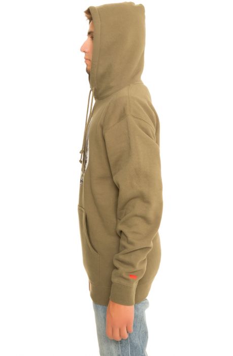 The Poison Hoodie in Military Green