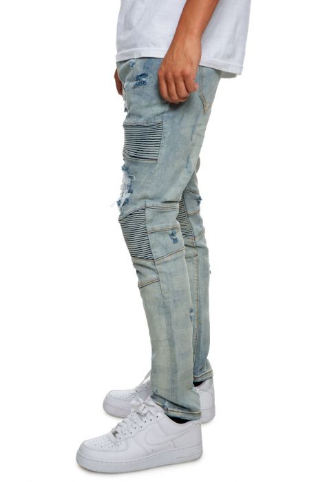 Bron Denim in Light Bleach