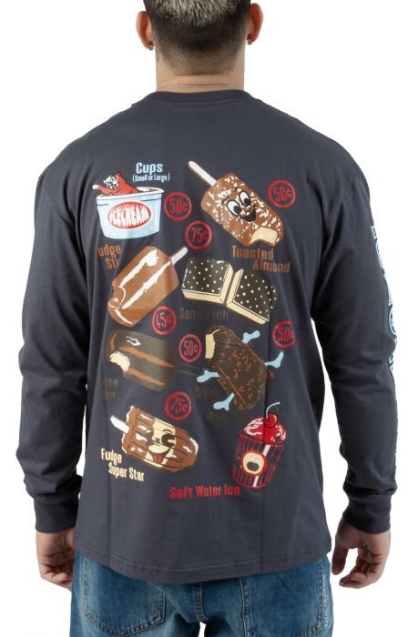 Ice Cream Cup Or Cone Long Sleeve Knit Tee 431-1306PER - Karmaloop