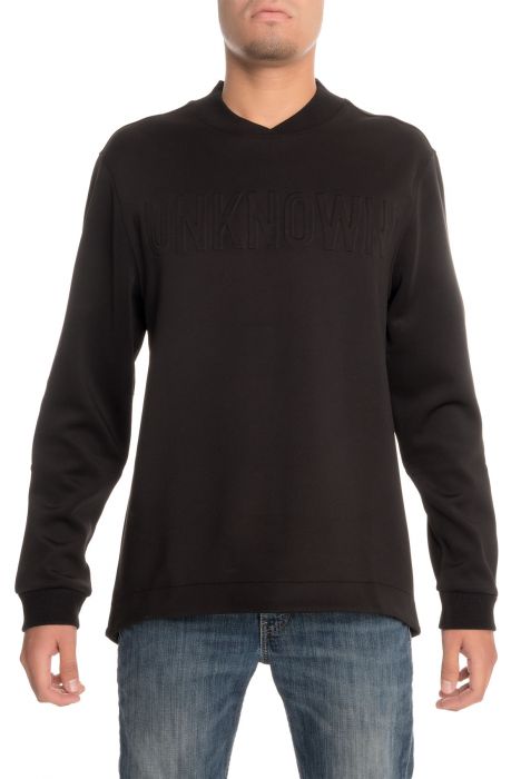 The Paragon Crewneck Sweater in Black