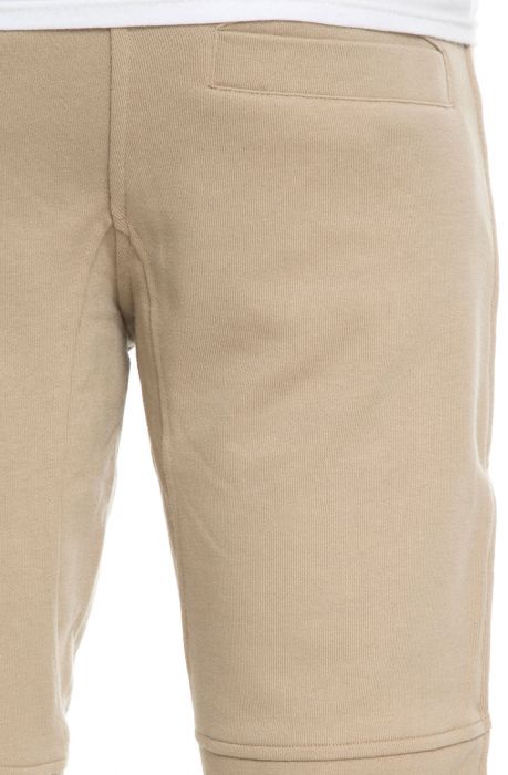 The Laurencio Fleece shorts in Sand