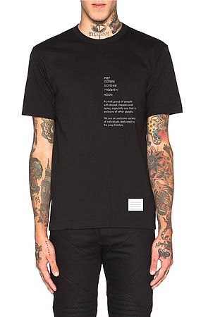 The Prep Coterie Definition B T-Shirt in Black