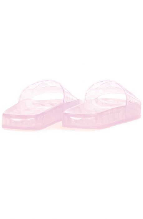 The Puma x Fenty Jelly Slides in Prism Pink