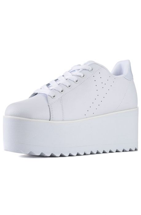 Y.R.U Sneaker Lala Platform White