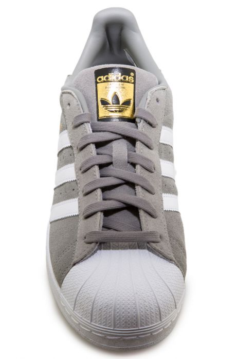 The Superstar Suede Sneaker in Grey