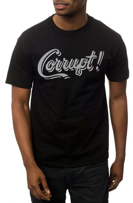 The Corrupt Tee in Black