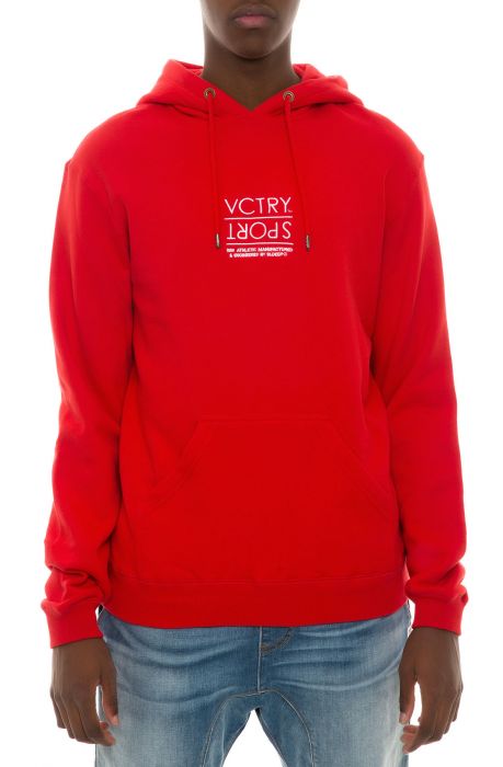 The Sport Games Hoodie in Red Red
